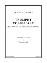 Trumpet Voluntary Guitar and Fretted sheet music cover